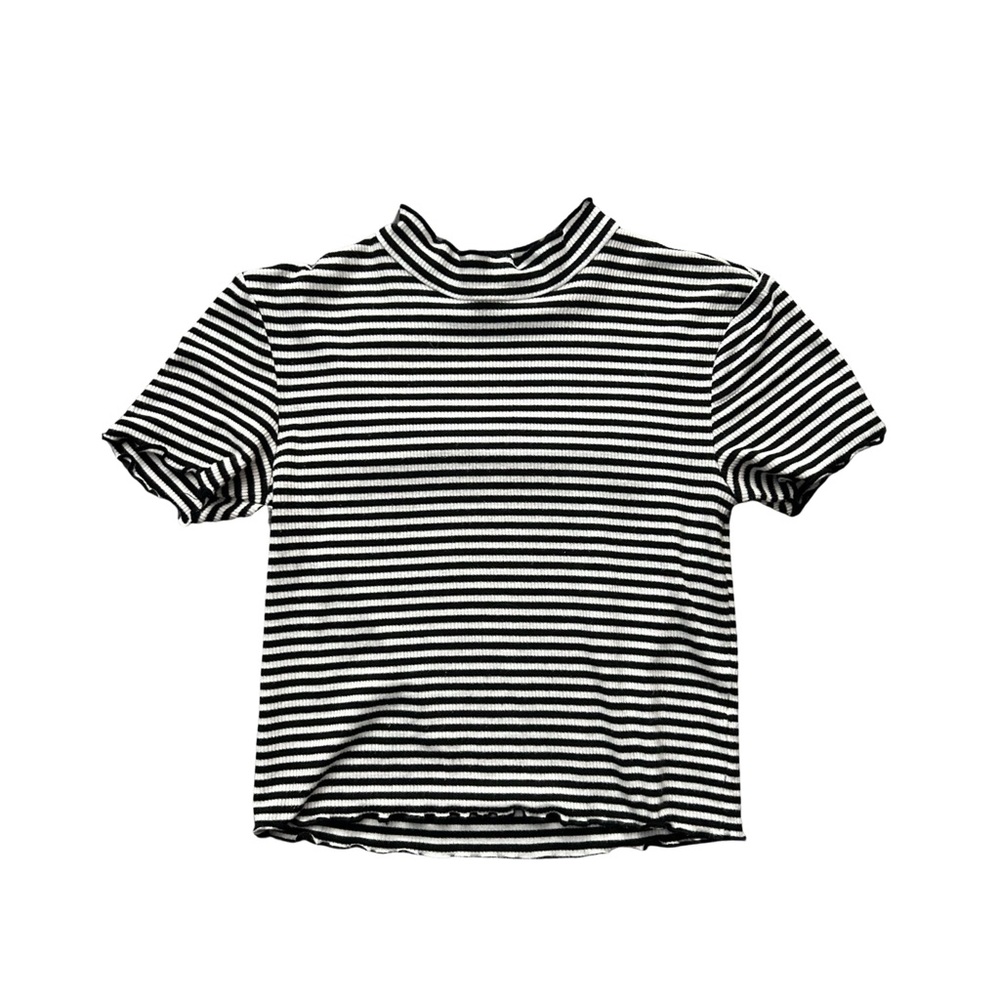 Forever 21 striped crop top